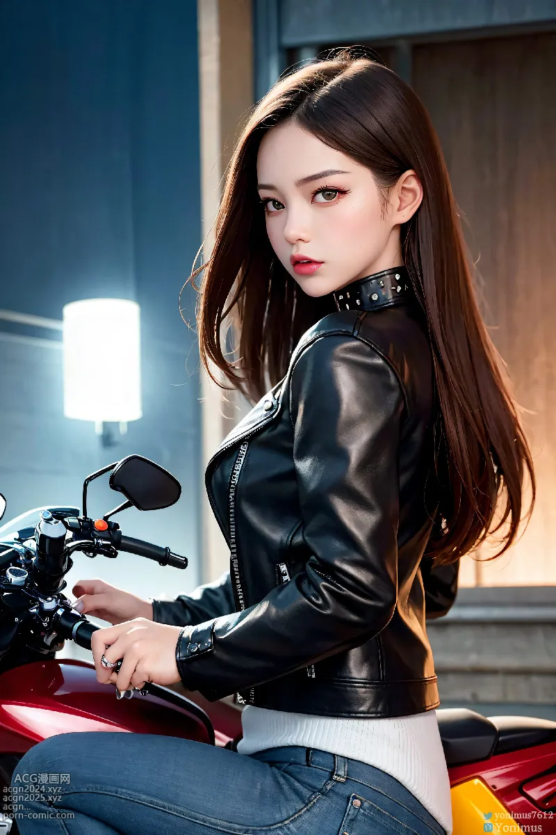 The female boss of the bikergang 第20图