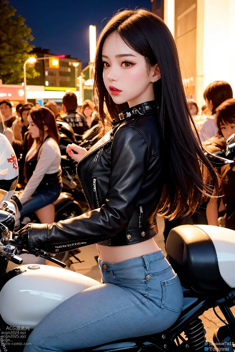 The female boss of the bikergang 第27图