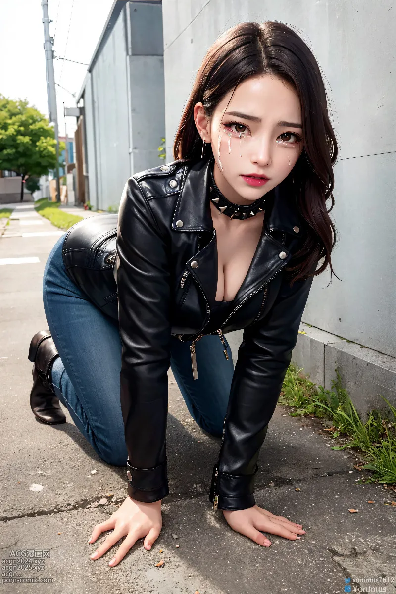 The female boss of the bikergang 第58图