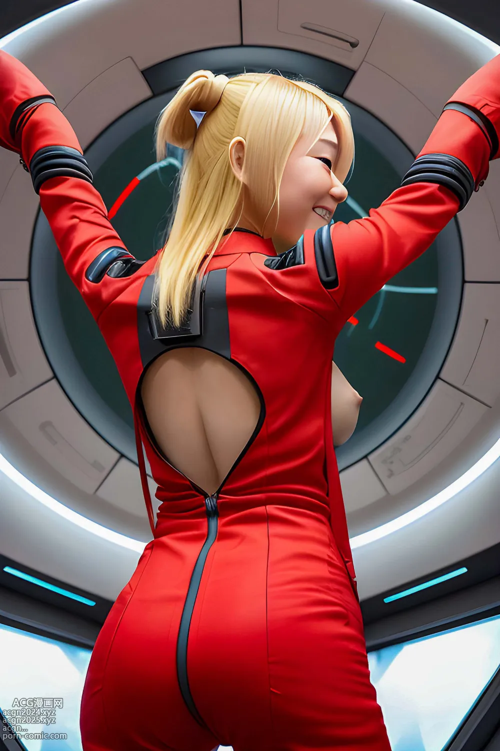 Hot Asian College Girls in Sci Fi Uniforms generated by AI - 第93图