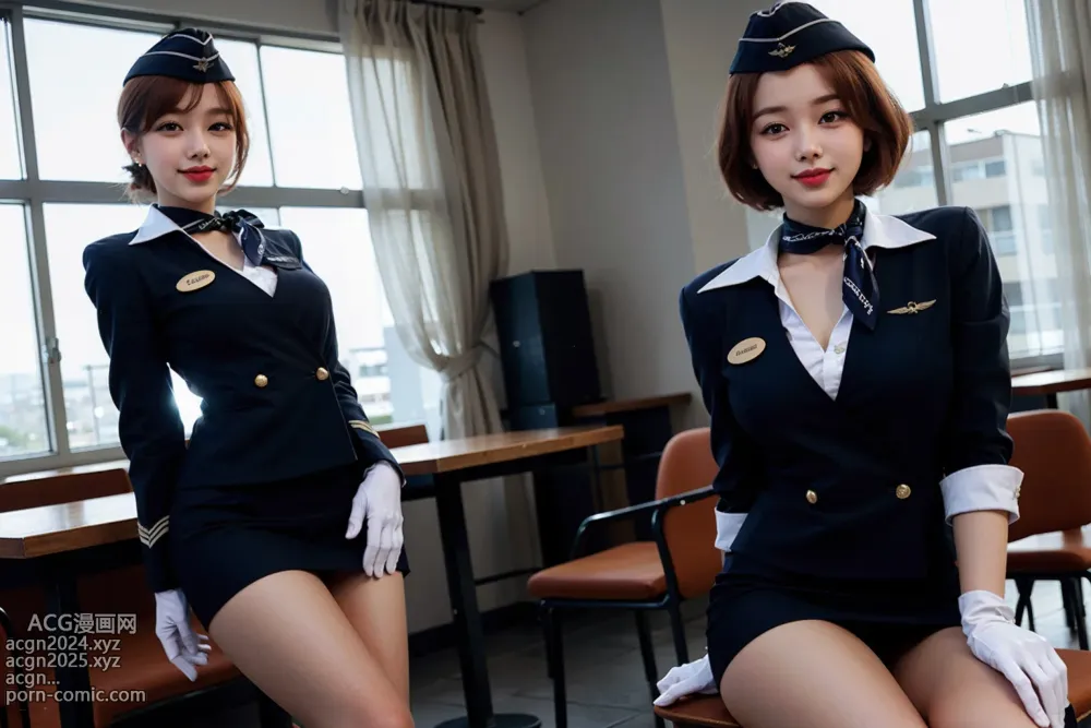 ★PATREON★ Pyramid_Airline Stewardess_1/2 第2图