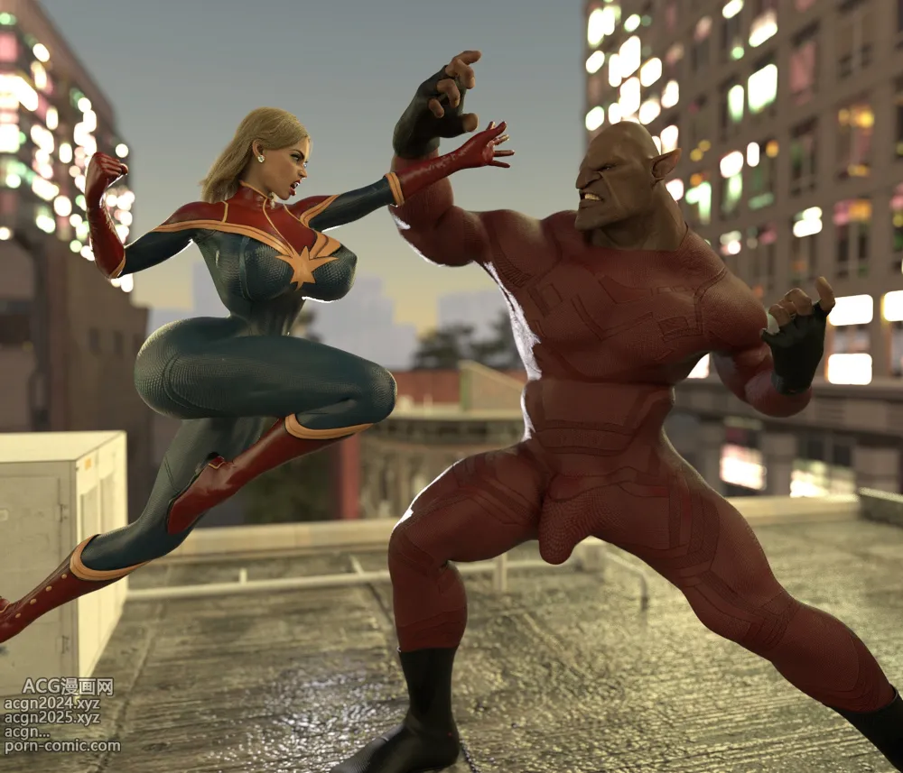 【Justice League】Captain Marvel aliens fight 第23图