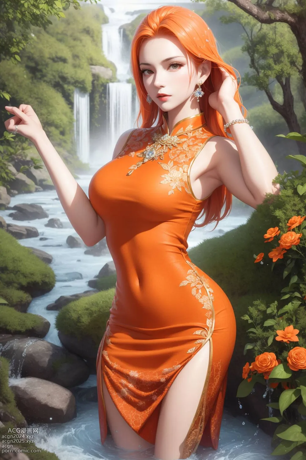 [AI beauty] uncensored - Orange Lady 第20图