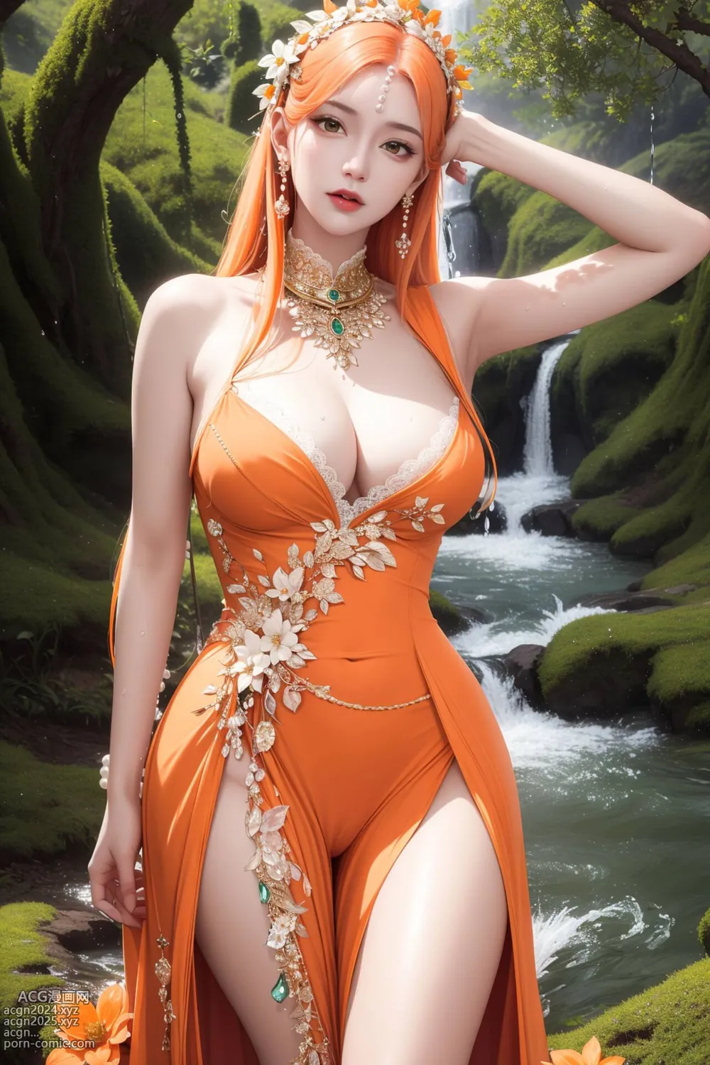 [AI beauty] uncensored - Orange Lady 第39图