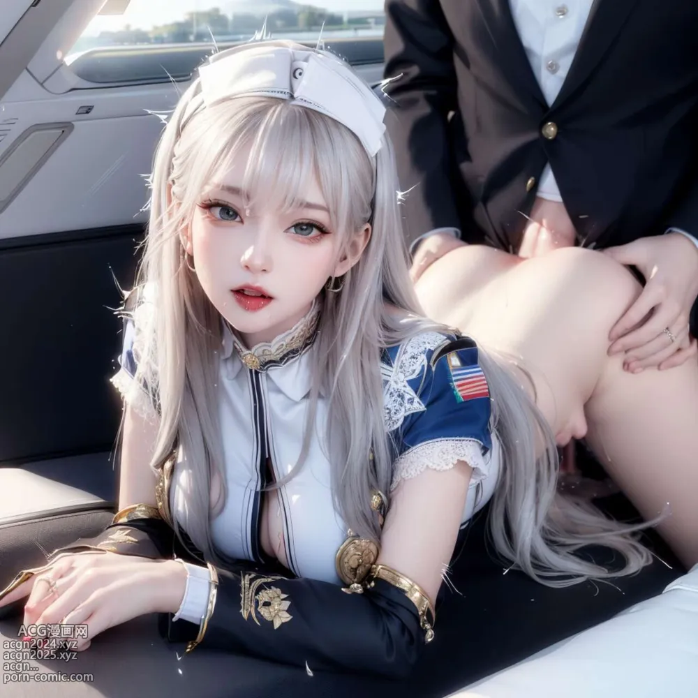 [AI beauty] uncensored - Private Jet 第126图