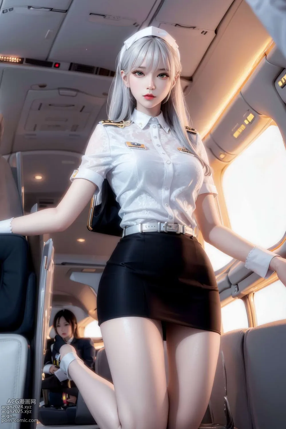 [AI beauty] uncensored - Private Jet 第184图