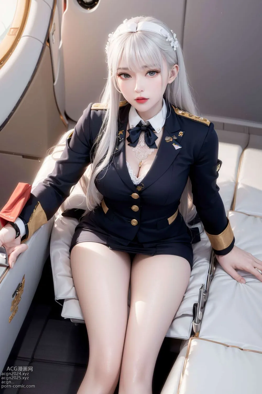 [AI beauty] uncensored - Private Jet 第186图