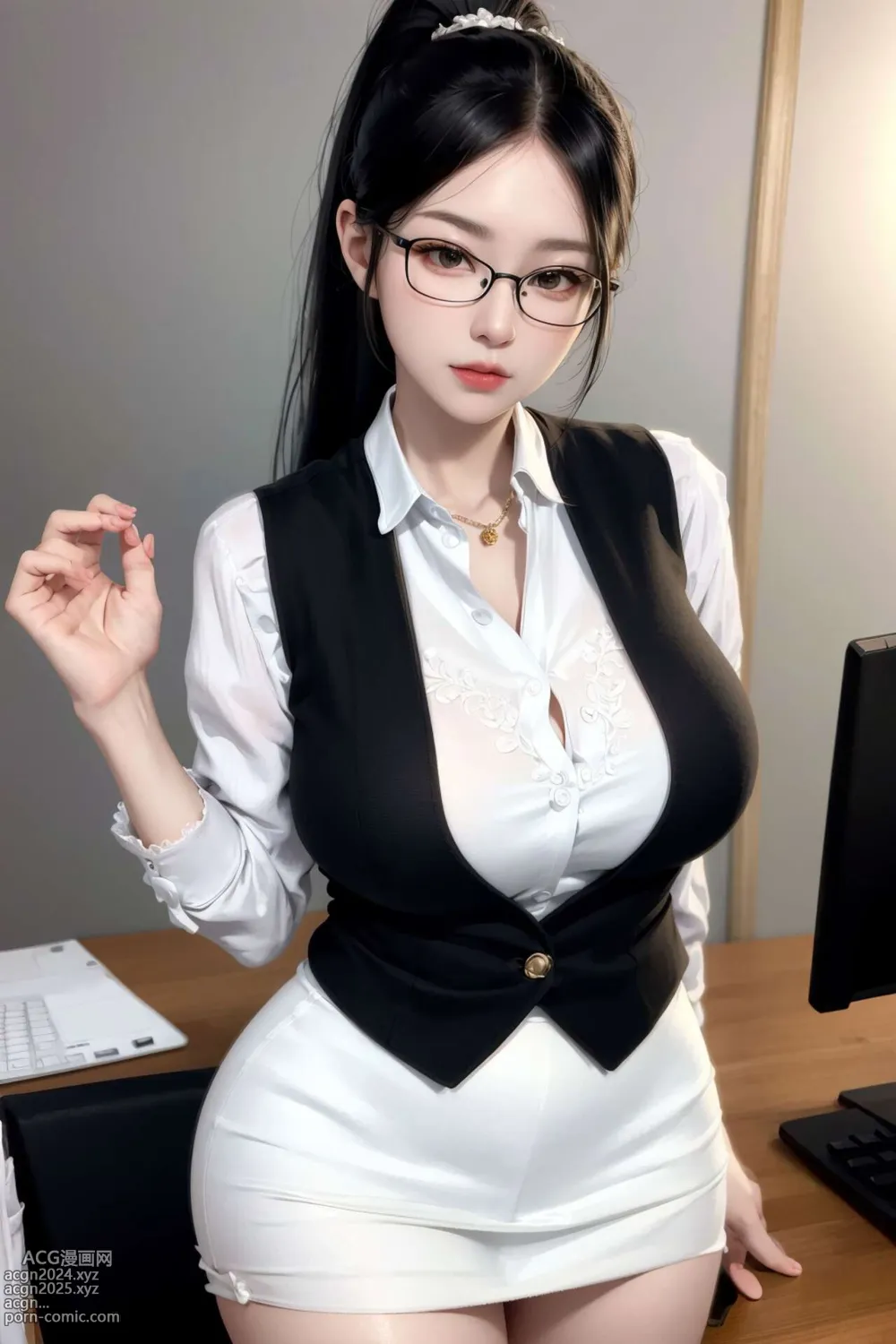 [AI beauty] uncensored - Studious 第3图