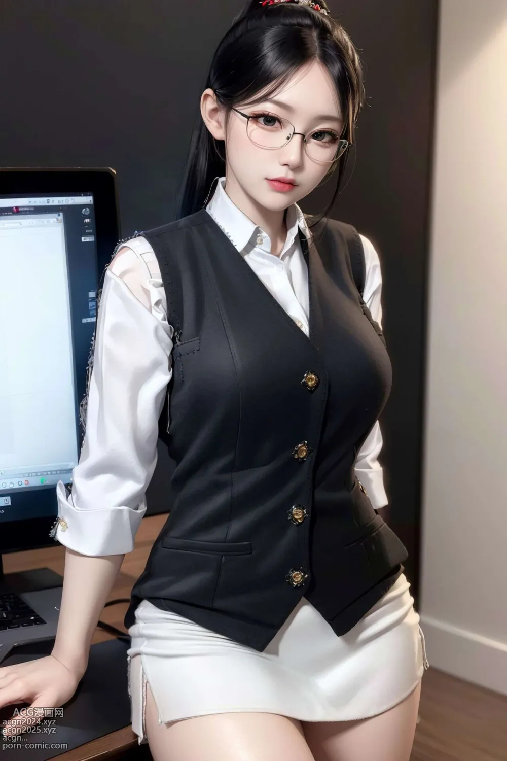 [AI beauty] uncensored - Studious 第8图