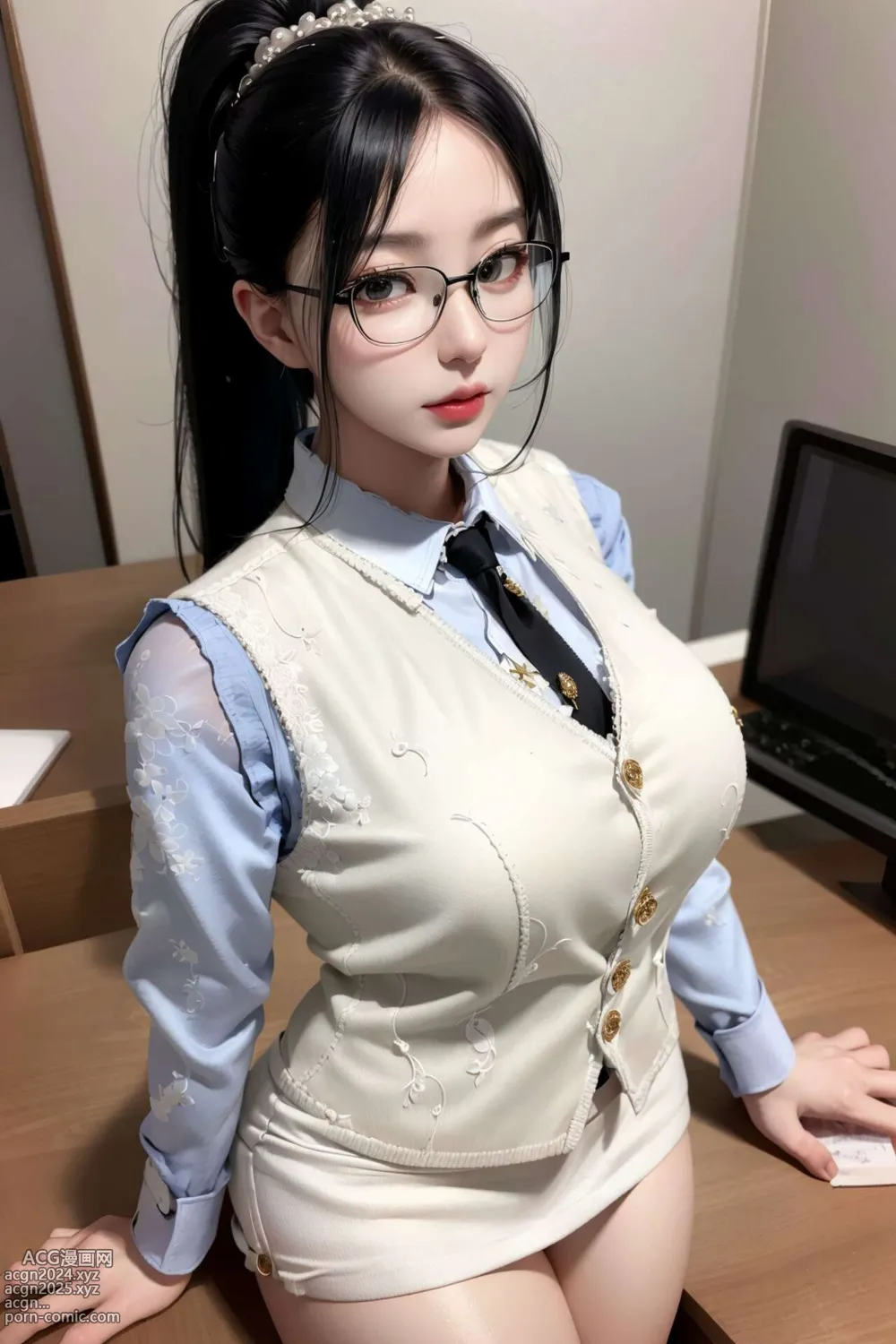 [AI beauty] uncensored - Studious 第9图