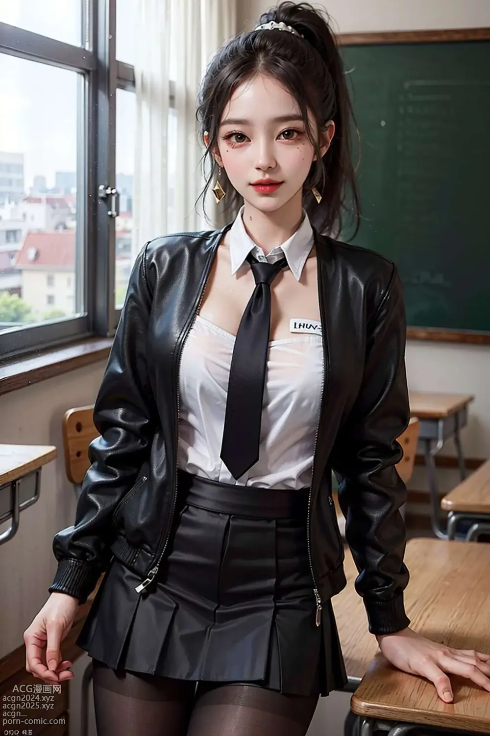 [AI beauty] uncensored - Teacher 第1图