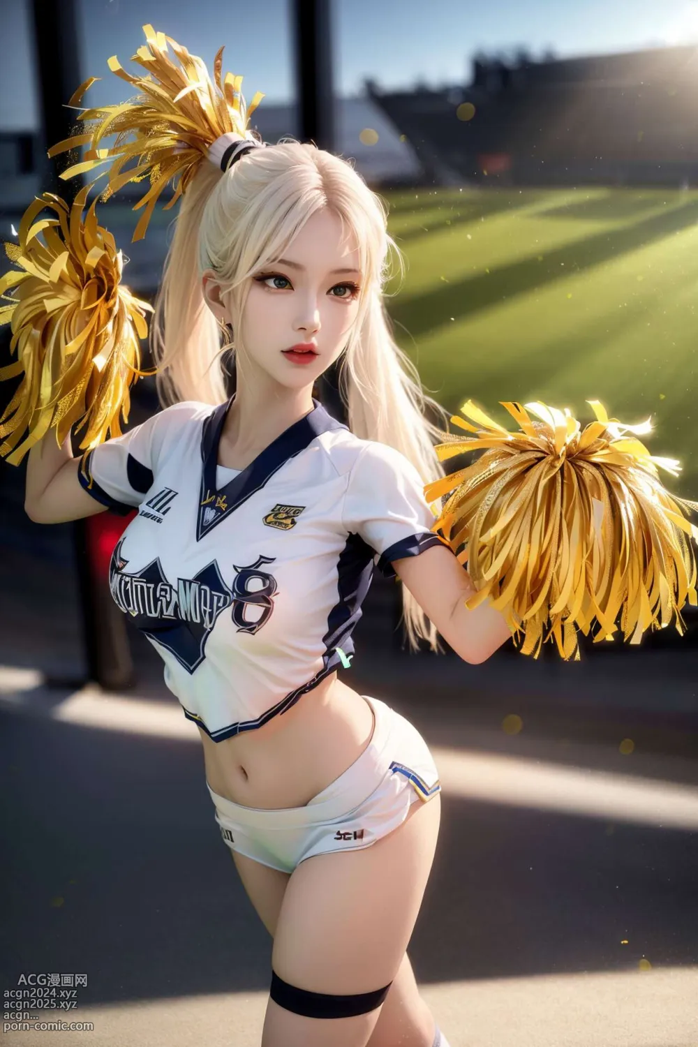 [AI beauty] uncensored - Cheerleaders 第5图