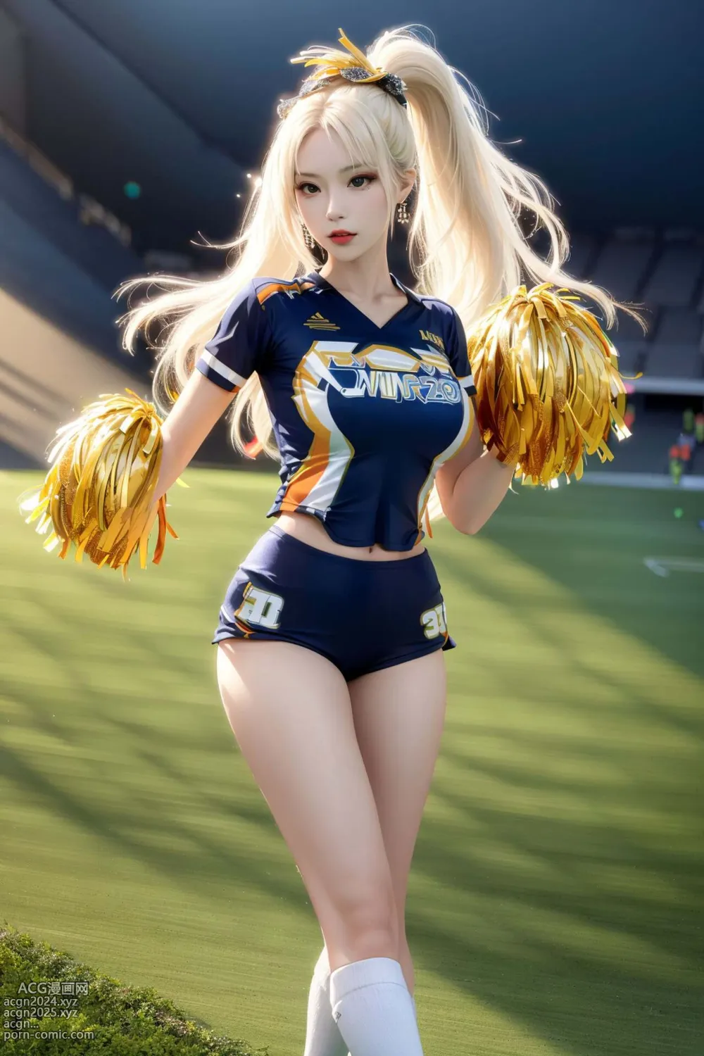 [AI beauty] uncensored - Cheerleaders 第6图