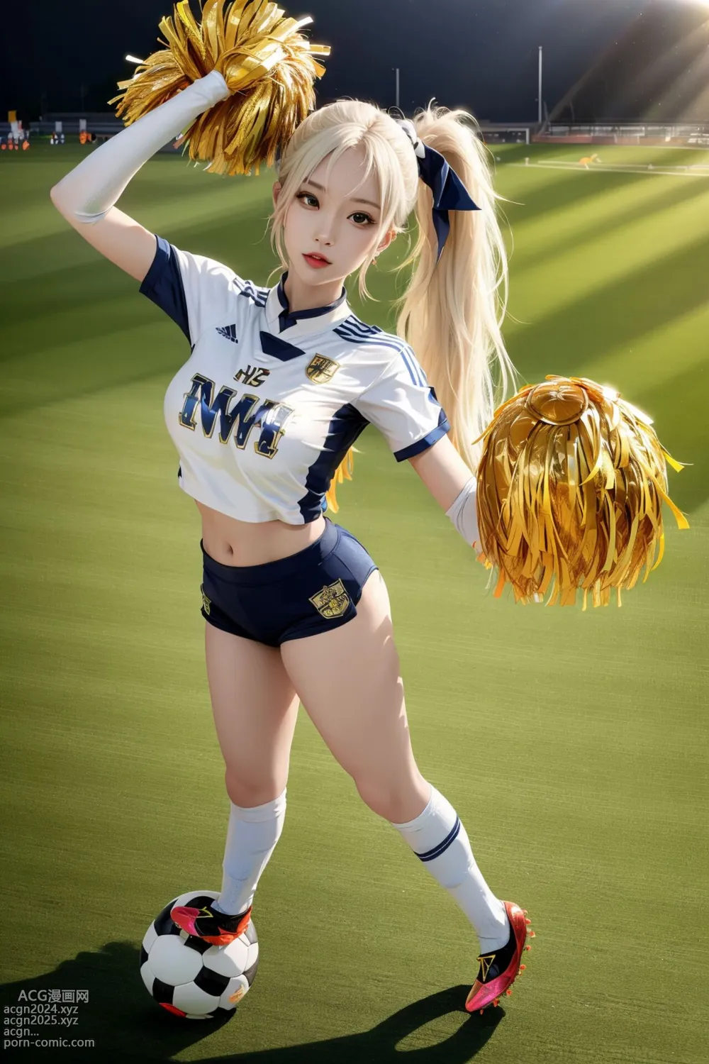 [AI beauty] uncensored - Cheerleaders 第7图