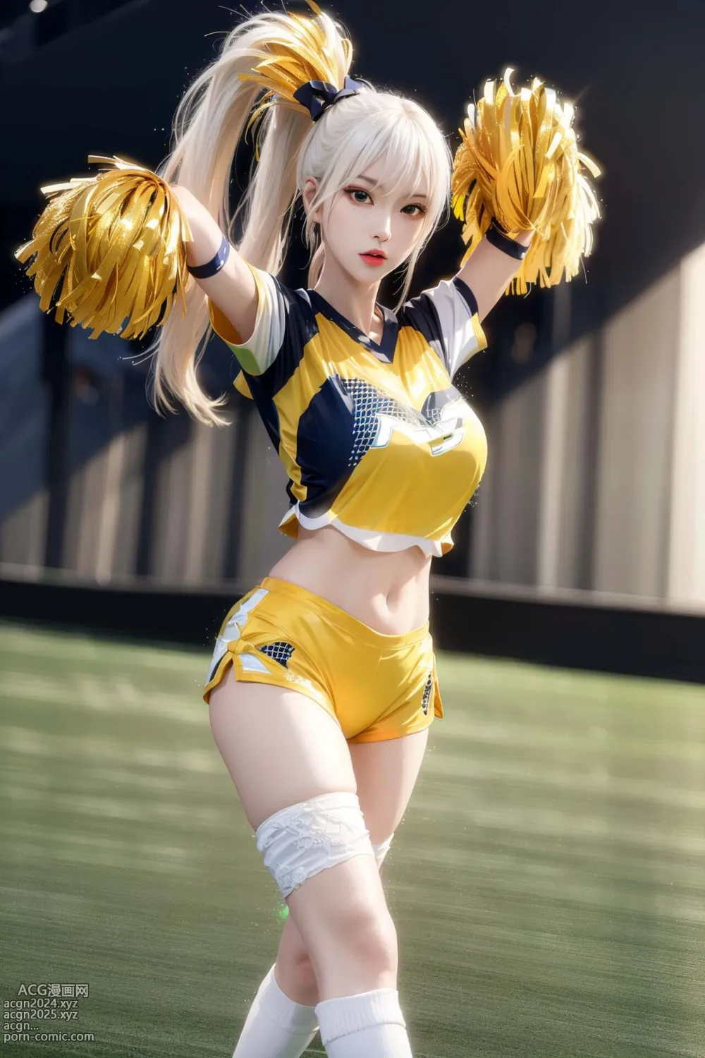 [AI beauty] uncensored - Cheerleaders 第12图