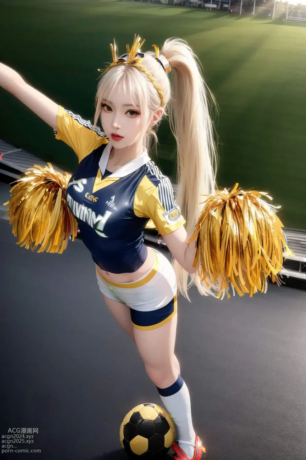 [AI beauty] uncensored - Cheerleaders 第16图