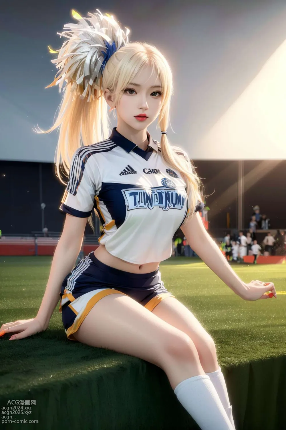 [AI beauty] uncensored - Cheerleaders 第17图