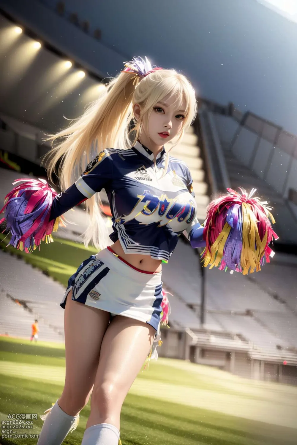 [AI beauty] uncensored - Cheerleaders 第18图