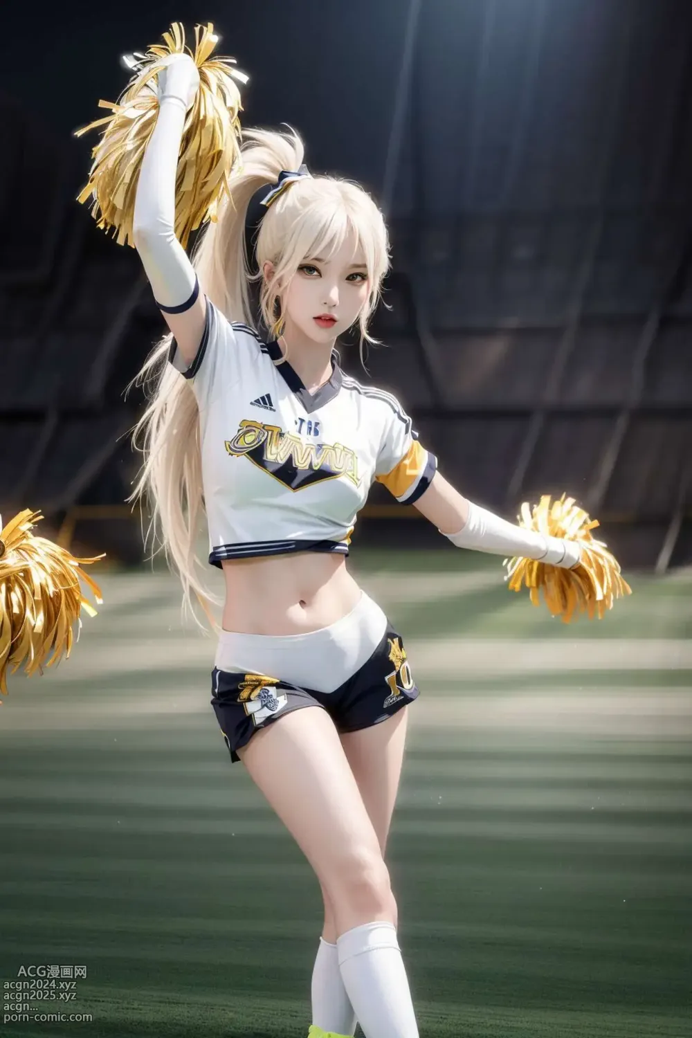 [AI beauty] uncensored - Cheerleaders 第21图