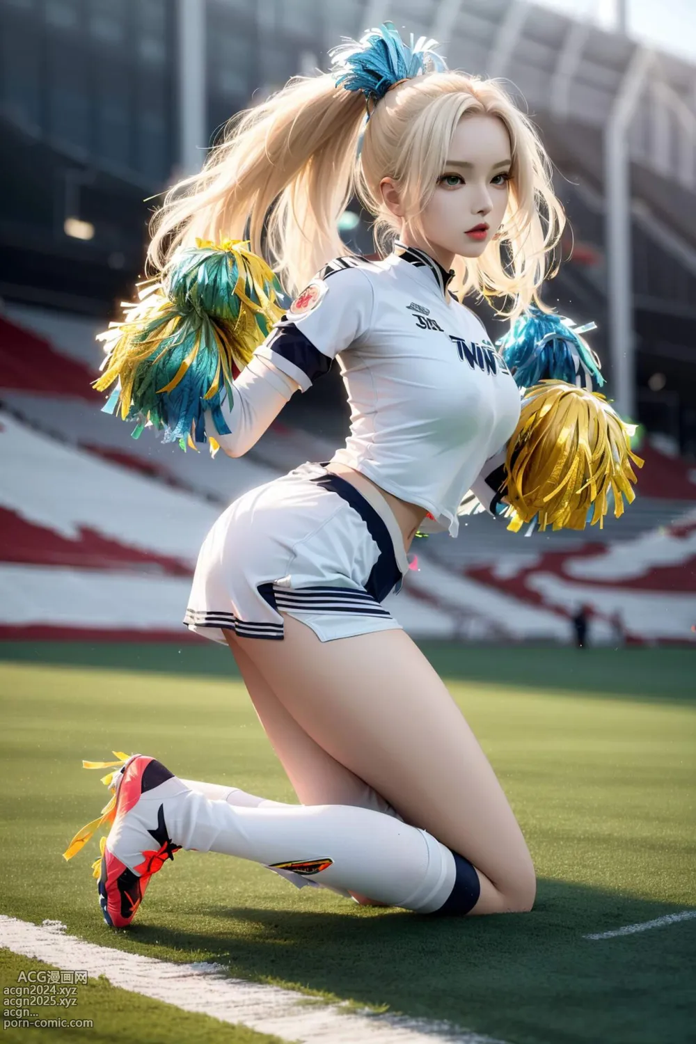 [AI beauty] uncensored - Cheerleaders 第20图