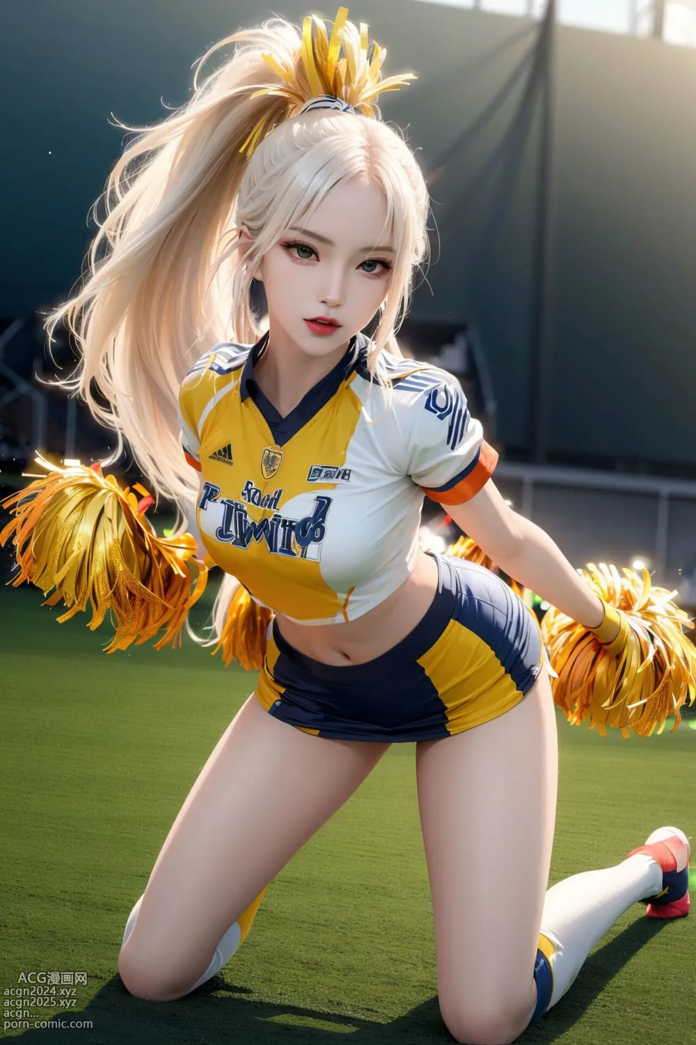 [AI beauty] uncensored - Cheerleaders 第22图