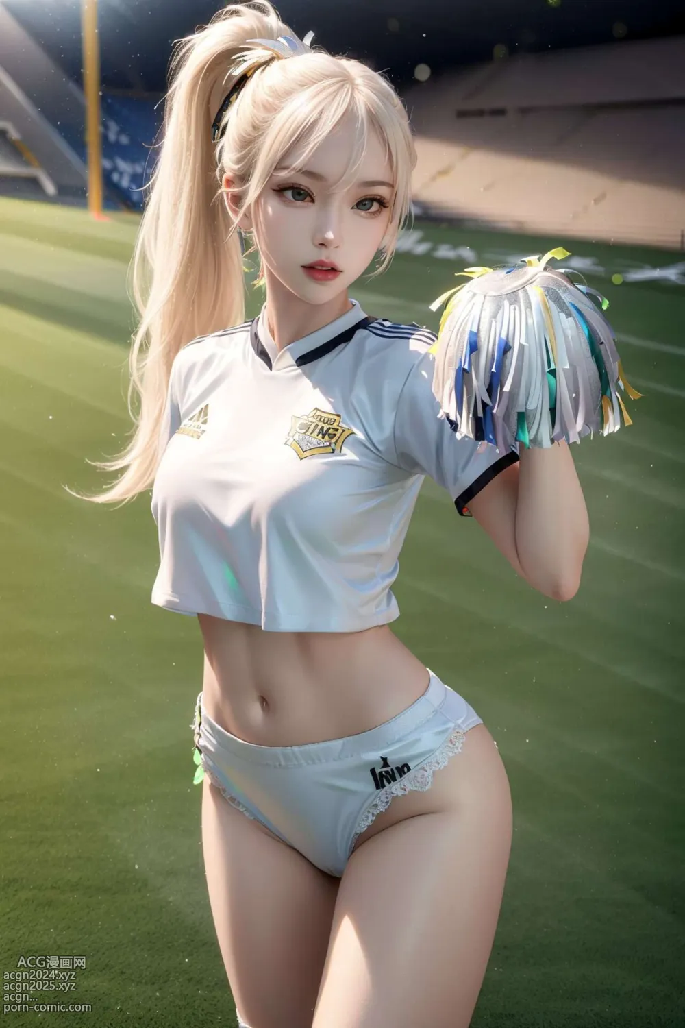 [AI beauty] uncensored - Cheerleaders 第23图