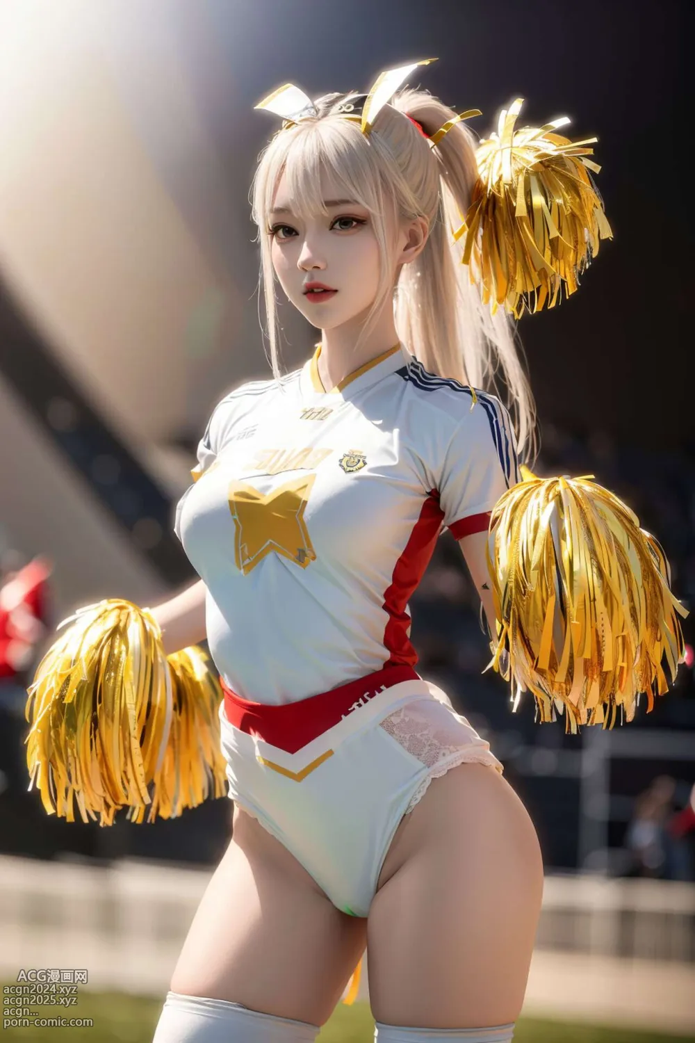 [AI beauty] uncensored - Cheerleaders 第33图