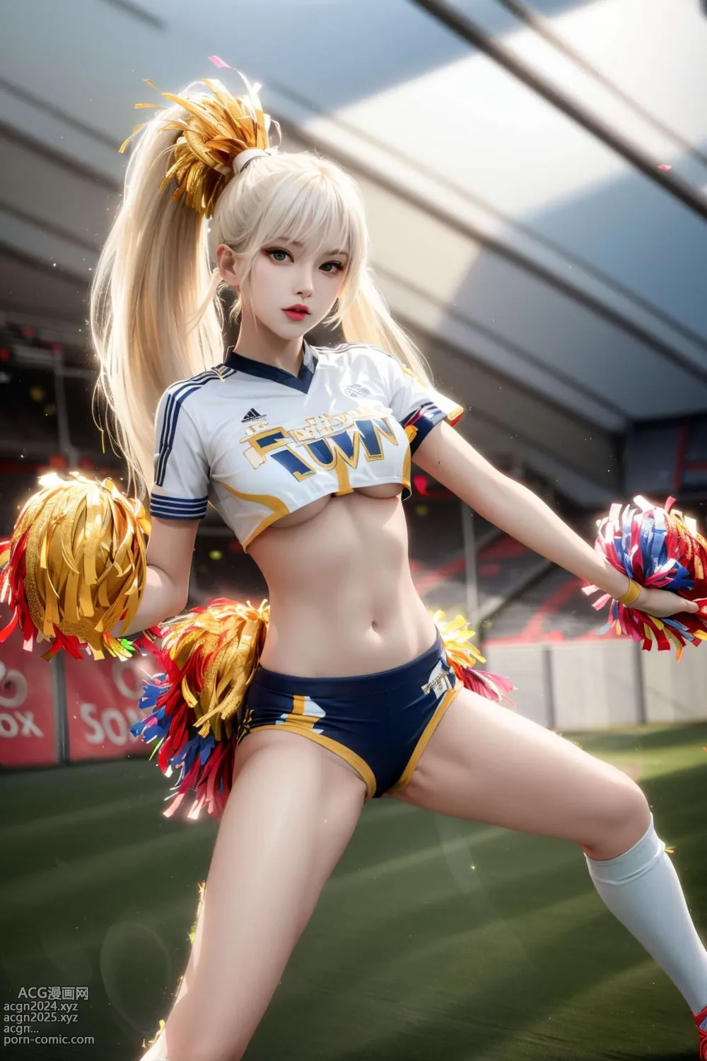 [AI beauty] uncensored - Cheerleaders 第35图