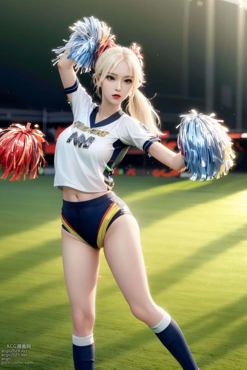 [AI beauty] uncensored - Cheerleaders 第41图