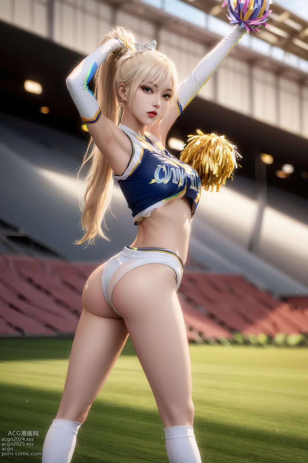 [AI beauty] uncensored - Cheerleaders 第53图