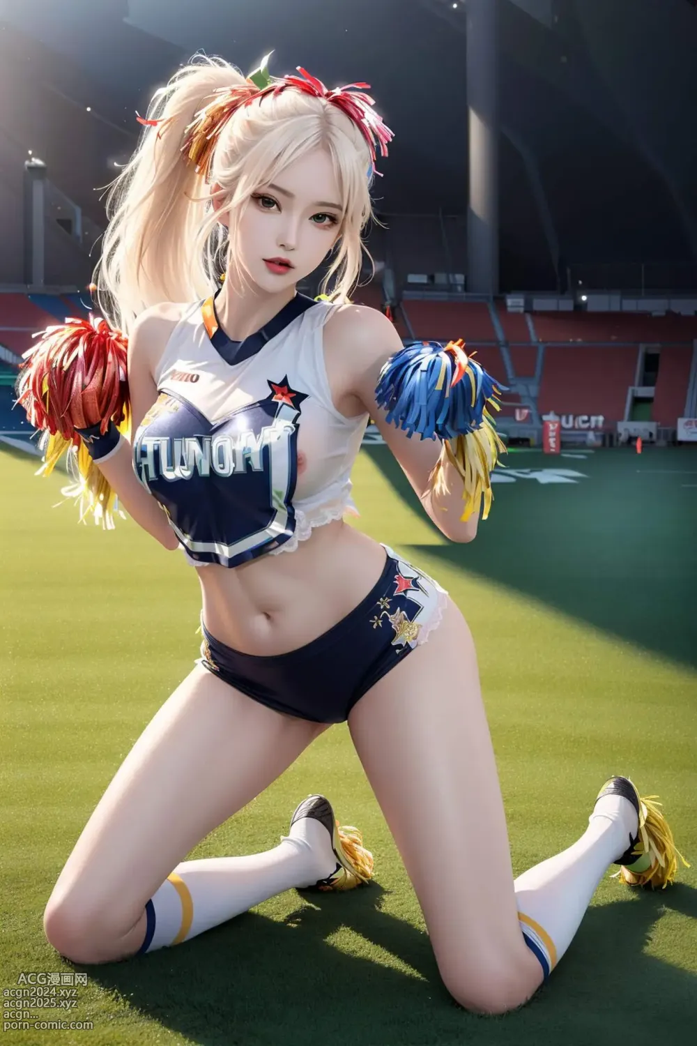 [AI beauty] uncensored - Cheerleaders 第55图