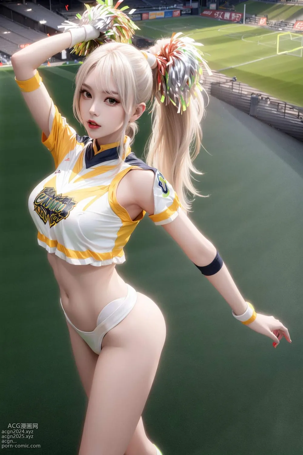 [AI beauty] uncensored - Cheerleaders 第64图