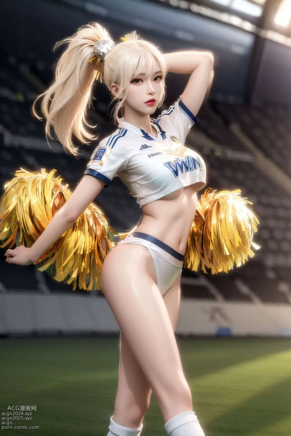 [AI beauty] uncensored - Cheerleaders 第63图