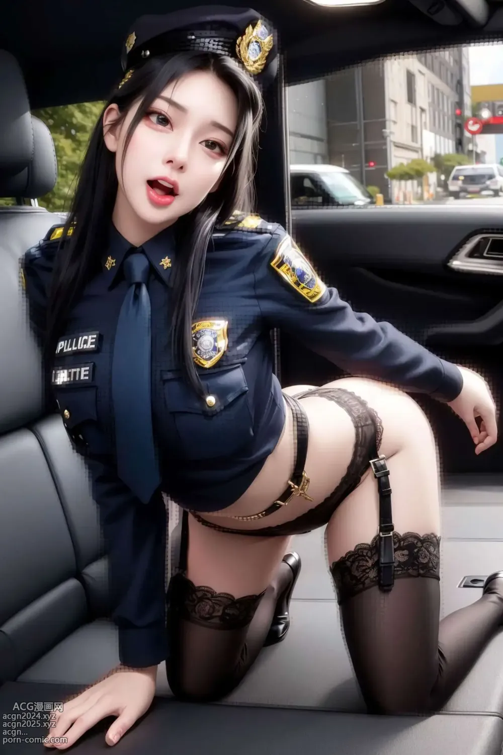 [AI beauty] uncensored - Cops 第4图