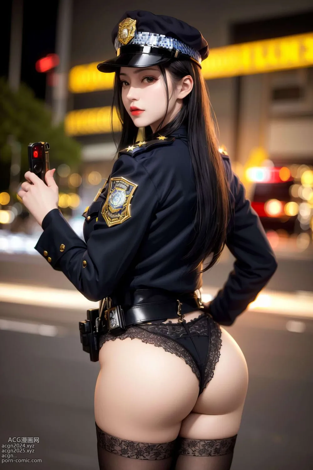 [AI beauty] uncensored - Cops 第18图