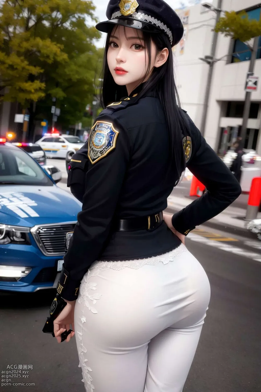 [AI beauty] uncensored - Cops 第24图