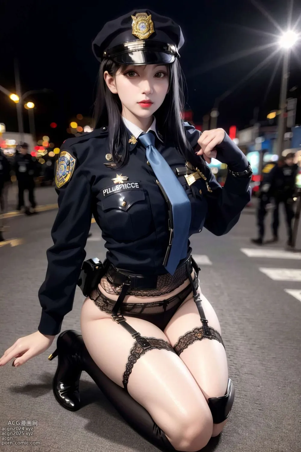 [AI beauty] uncensored - Cops 第49图