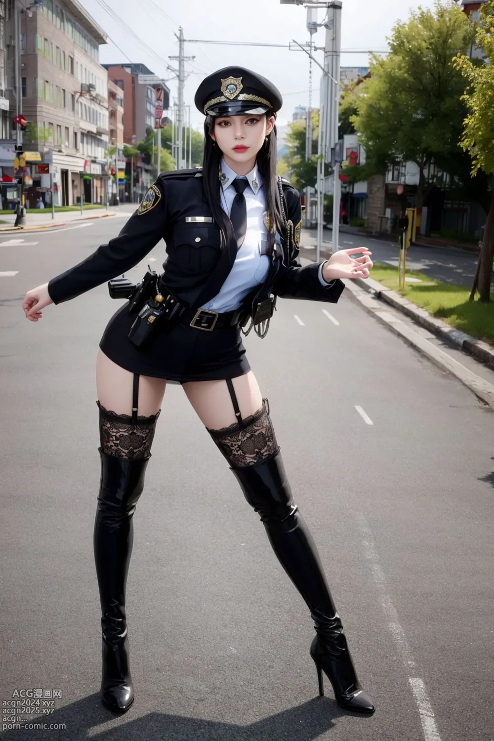 [AI beauty] uncensored - Cops 第62图