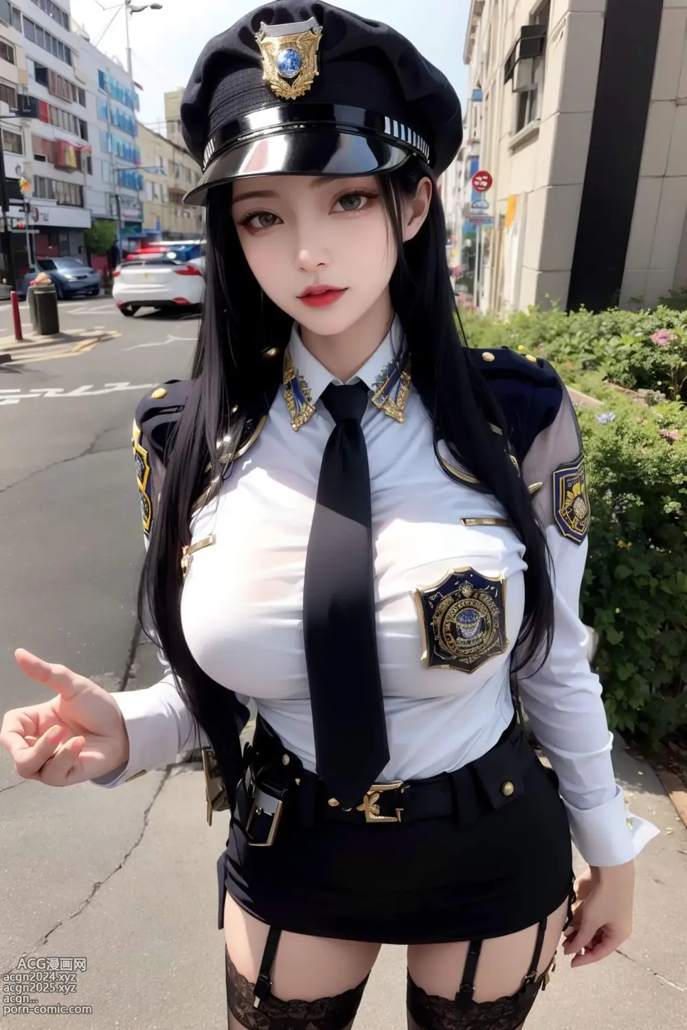 [AI beauty] uncensored - Cops 第67图