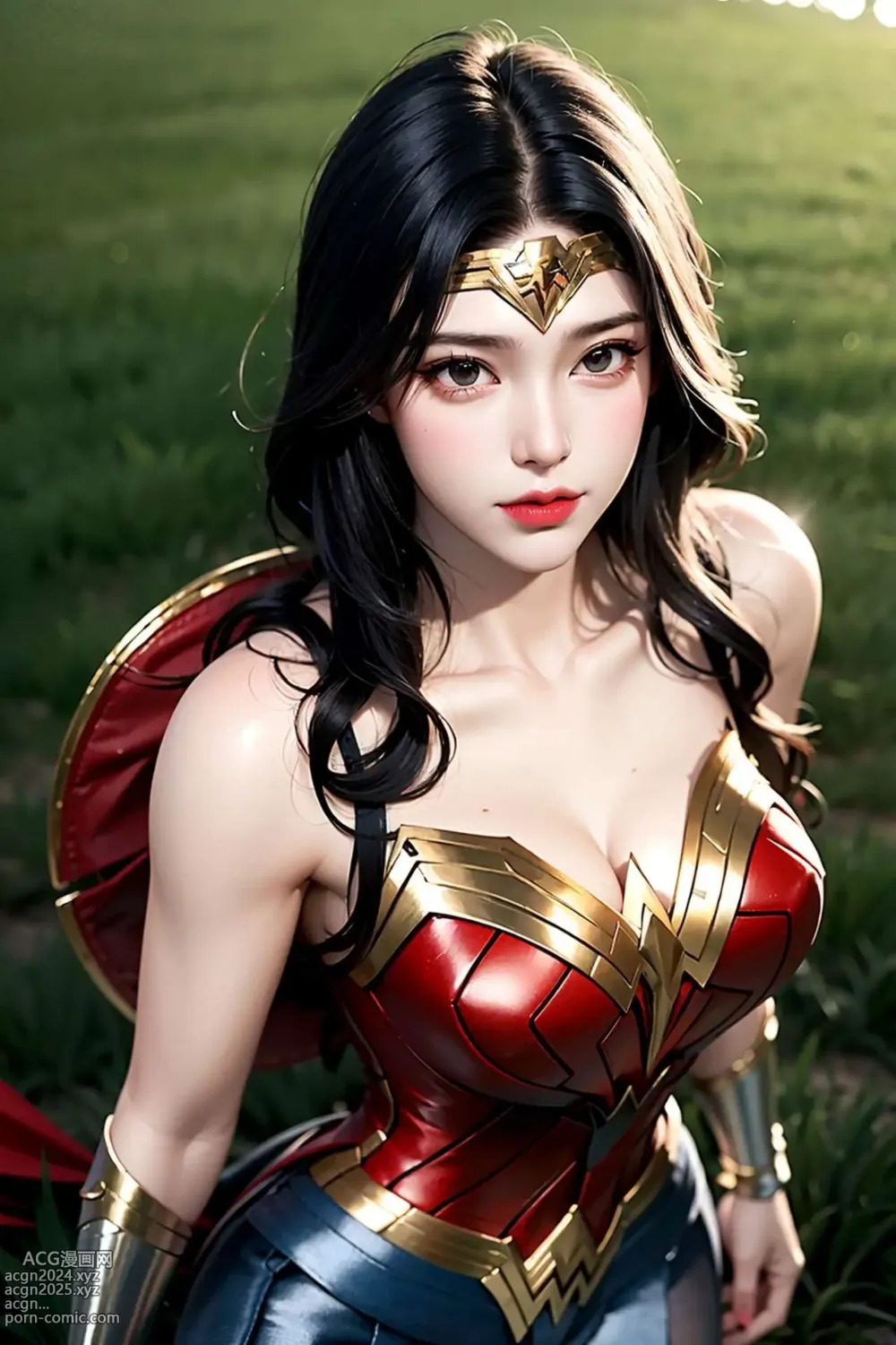 [AI beauty] uncensored - Wonder Woman 第1图