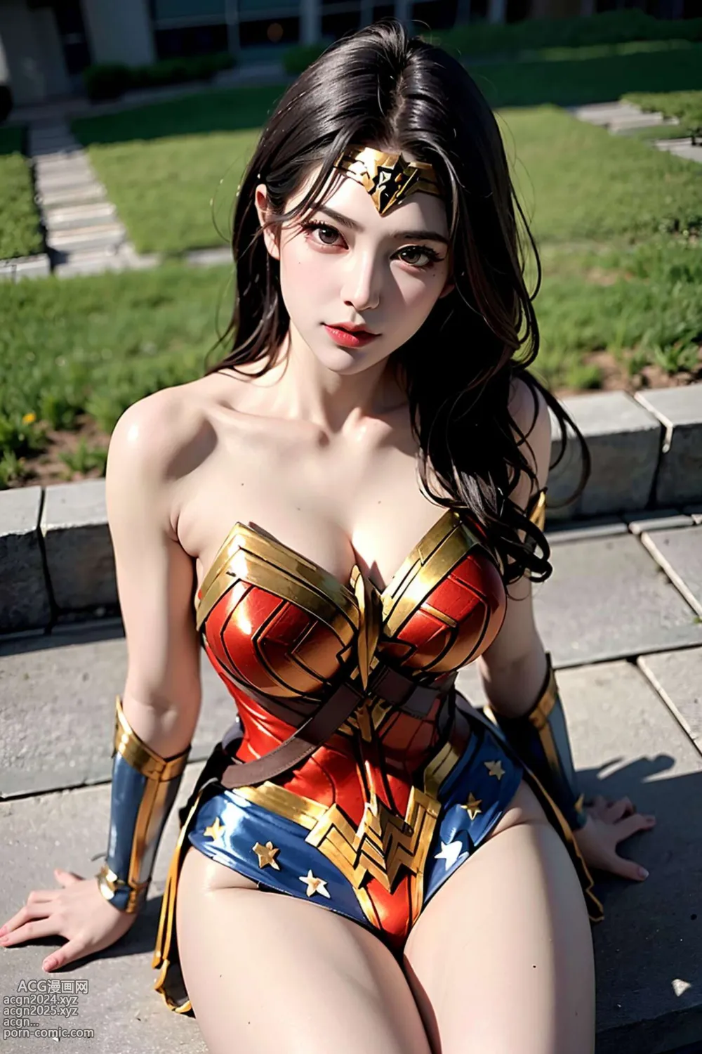 [AI beauty] uncensored - Wonder Woman 第2图