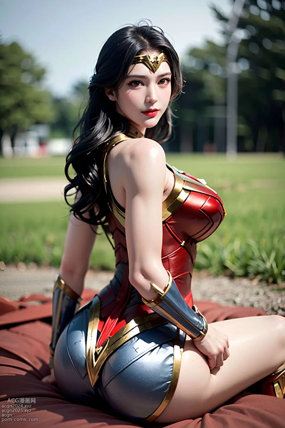 [AI beauty] uncensored - Wonder Woman 第9图