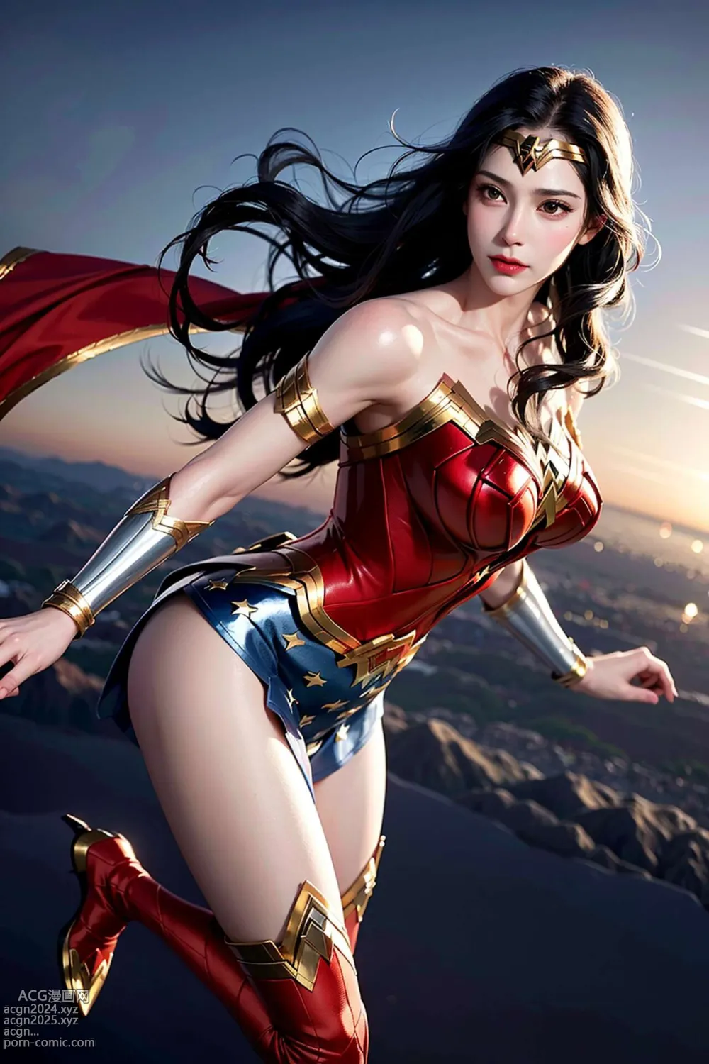 [AI beauty] uncensored - Wonder Woman 第19图