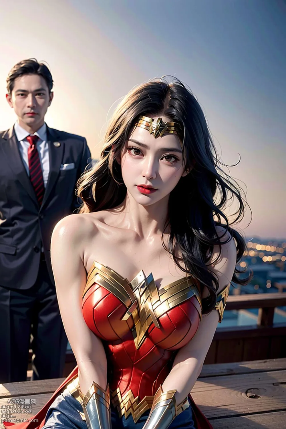 [AI beauty] uncensored - Wonder Woman 第24图