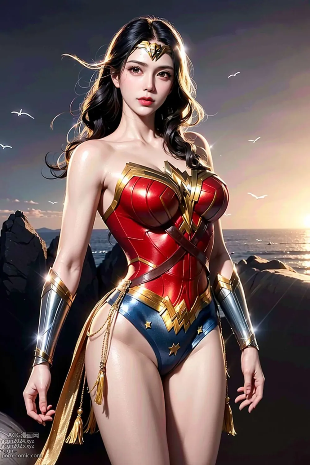 [AI beauty] uncensored - Wonder Woman 第34图