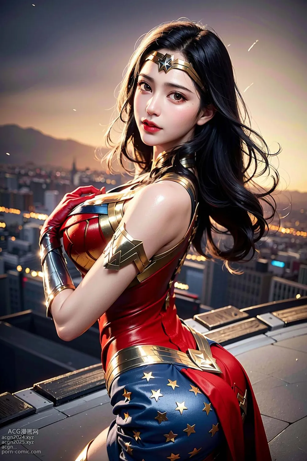 [AI beauty] uncensored - Wonder Woman 第36图