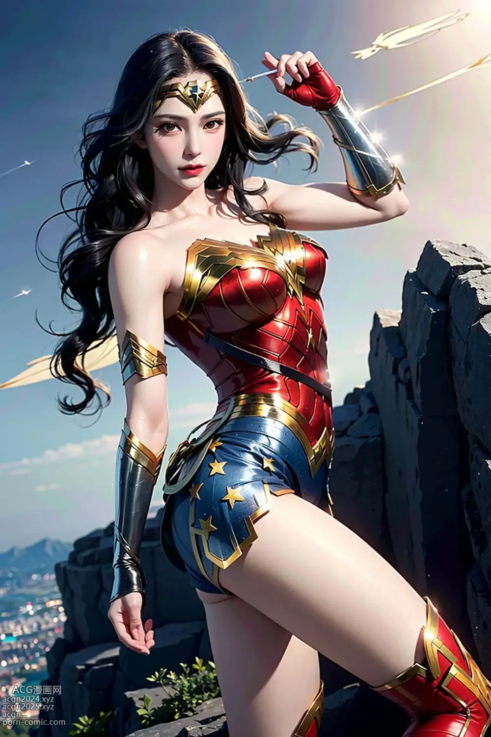 [AI beauty] uncensored - Wonder Woman 第39图