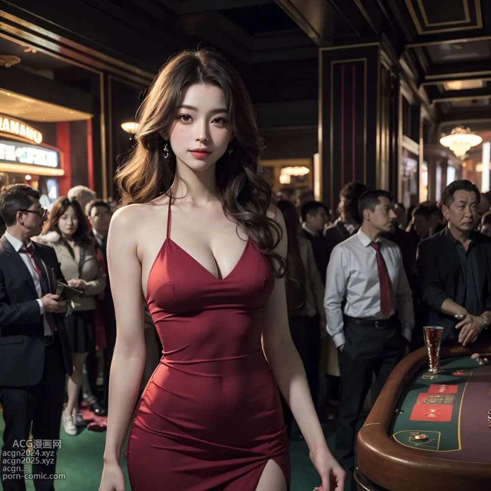 [AI beauty] uncensored - Gambling 第3图