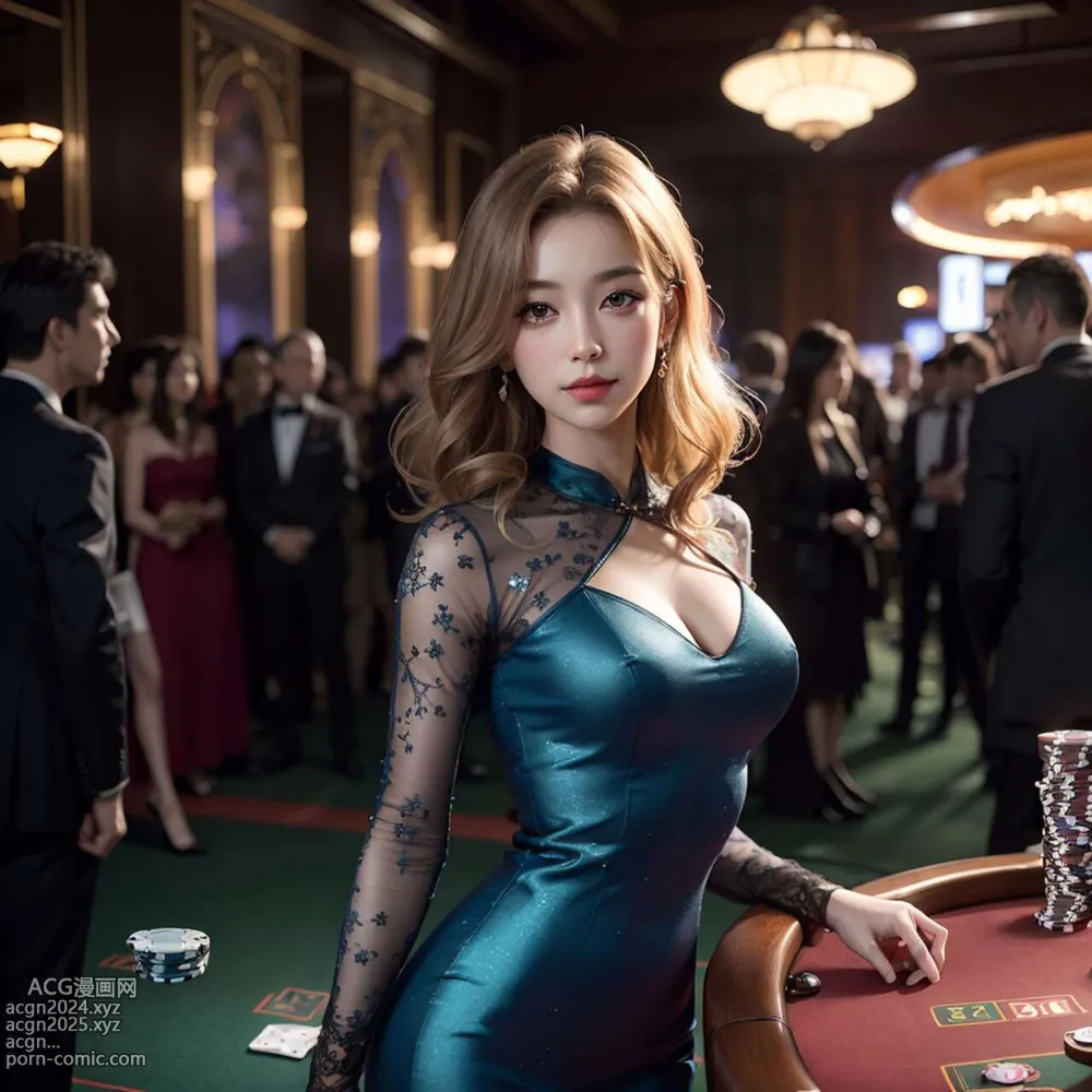 [AI beauty] uncensored - Gambling 第9图