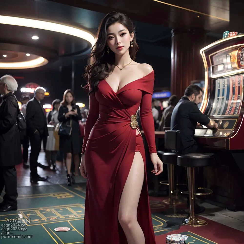 [AI beauty] uncensored - Gambling 第8图